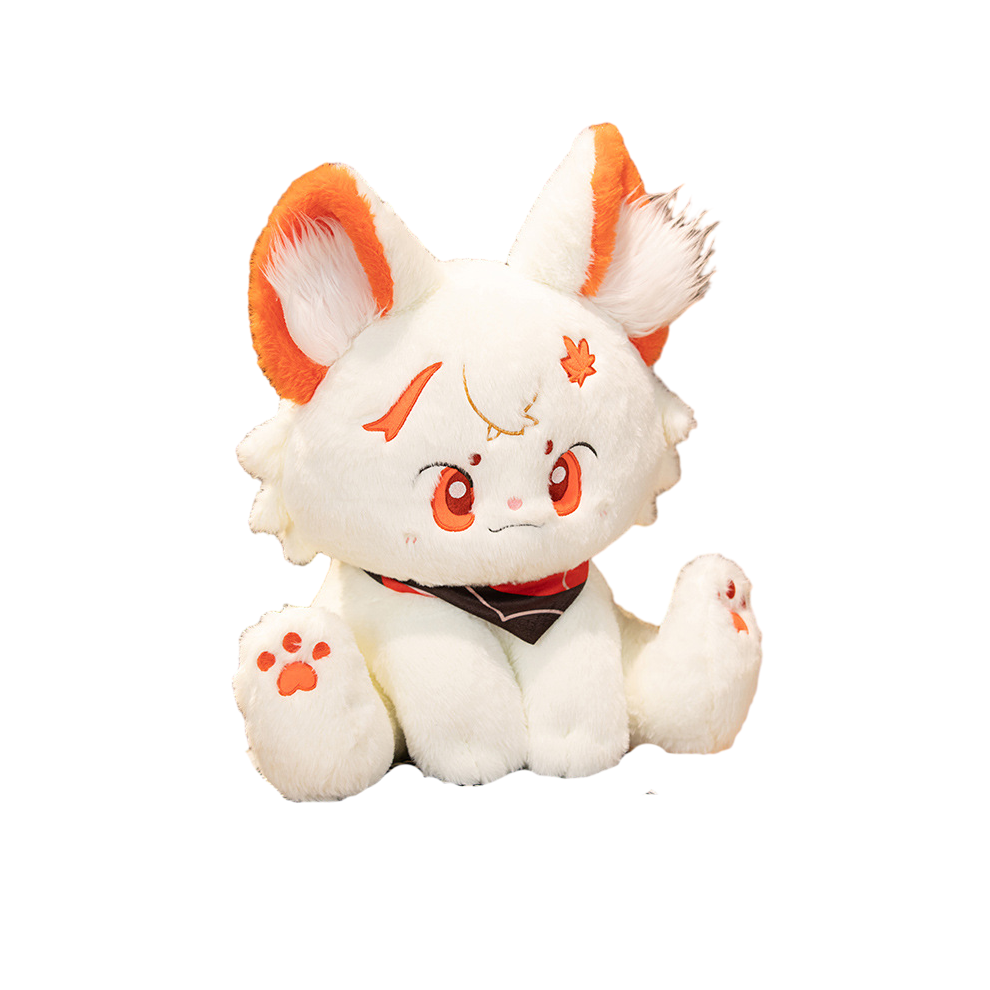 (32cm/12.60in) Impact Keadehara Genshin Kazuha Cat Plush Toy Girls Present Companion Play-image-OPC-PGGSTCK-NEW