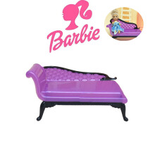 Dollhouse Mini Purple Furniture Sofa Couch Barbie House Girl Gifts Christmas