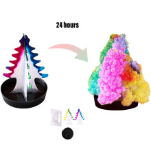 Crystal Growing Magic Christmas Tree Kit Tabletop Decor Xmas Kids Holiday Gift