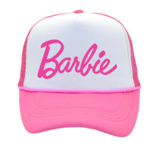 (Style B, 54cm/21.2in) Barbie Baseball Cap Sunshade Outdoor Sunscreen English Adults Alphabet Children