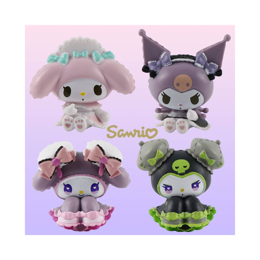 Kuromi Sanrio Melody Cute Pvc Plastic Actiom Figures For Decoration Display And-image-OPC-PGGSYJ2-NEW