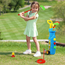 Toy Kids Golf Set Plastic Club Indoor Outdoor Garden Sports Children Gift Game