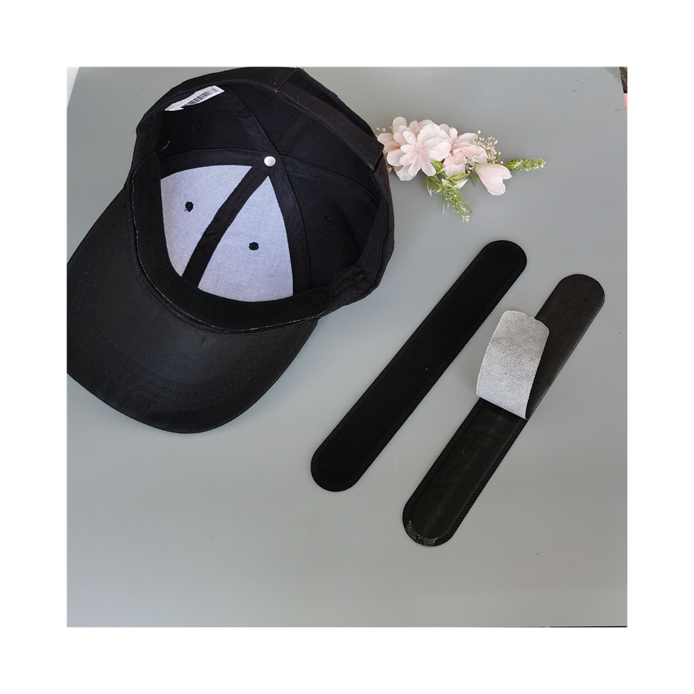 50 Pieces Disposable Cap Liner Moisture Wicking Sweatband Visor Hat Adhesive Sweat Absorbing Strips Patch Tape,Black-image-OPC-PGGRTQH-NEW