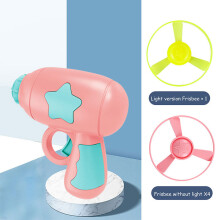 (Pink) Helicopter Cats Toy Lightup Flying Disc Dogs Interactive Toy Pet Gifts Supplies