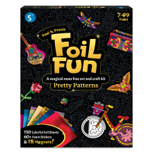 Skillmatics Art & Craft Activity - Foil Fun Pretty Patterns Mess Free Art Craft Kits Magnets & Supplies DIY Creative Activity Gifts for Girls & B