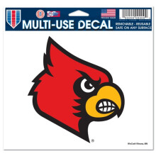 Louisville Cardinals Aufkleber 5x6 Farbe