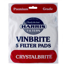 Crystalbrite Filter Pads 5-pack, Use with Vinbrite MK3 Filter Kit