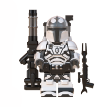 (Style G) Wars Star Heavy Infantry Mandalorian Model Toy Action Figure Desktop Decoration