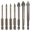 Tile Drill Bit Concrete Cement Multi-Function Punch Hole Opener Four-Edged Triangular Set Carbide 1