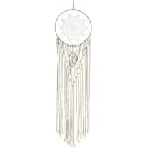 Hand Woven Circle Macrame Kit Wall Hanging Supplies Craft
