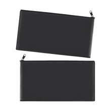 Vetoketjulla varustetut rahakassit käteiselle, pussi, kassalaukku, rahakassi, pankkilaukku, 11 x 6,1 tuumaa, 2 kpl