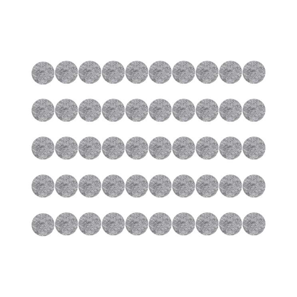 100Pcs Round Shaped Table Chair Furniture Leg Felt Mat Pad Gray Wood Floor Protector Pads-image-OPC-PGGS7B8-NEW