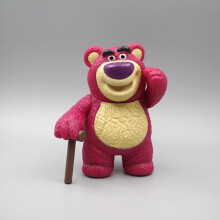 Bear Lotso 14cm Anime Action Figures Toy Story Cars Decoration Movable Joints