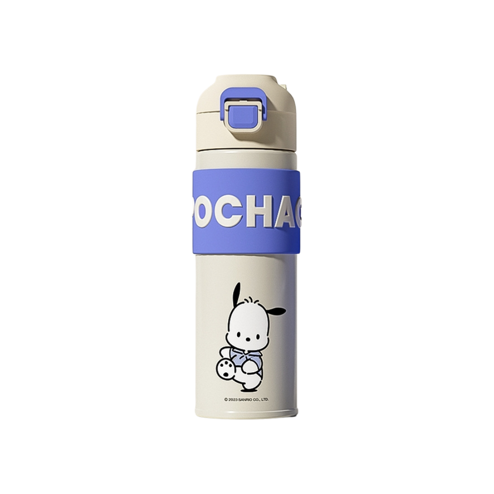 (White) Sanrio 500ml Kuromi Melody Vacuum Cup Stainless Steel Water Insulation Bottles-image-OPC-PGGTKRJ-NEW