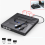 Externer DVD-CD-Brenner und Player Typ C/USB3.0-Laufwerk für PC Laptop 11/10/8/7 9