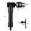 Right-Angle Electric Drill Three-Claw Chuck Corner Device with Key 3