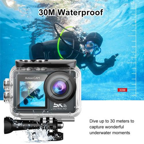 5K 30FPS Action Camera with Wifi Remote Control Electronic Image Stabilization for Outdoor Diving Sports 2