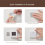 2 Pack LED Rechargeable Motion Sensor Light, Cordless Closet Lights, Night for Cabinet Stair 5