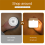 2 Pack LED Rechargeable Motion Sensor Light, Cordless Closet Lights, Night for Cabinet Stair 4