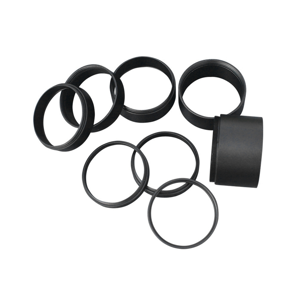 Lot de 8 tubes d'extension pour télescope astronomique, accessoires photographiques M48 x 0,75, anneau de 3/5/7/10/12/15/20/30 mm