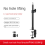 C Tripod Clamp Desk Mount Light Stand with 1/4In Ball Table Fixture Adjustable Camera Tabletop Bracket 3