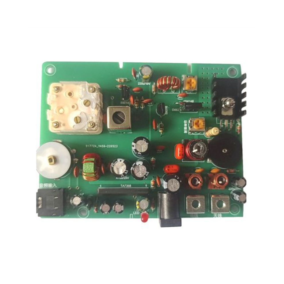 Émetteur radio AM expérimental 530-1600 kHz à ondes moyennes, kit de formation scolaire, radio à cristal (B)