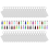 160Pcs Sublimation Blanks Keychain Set Μπρελόκ Φούντες μεταφοράς θερμότητας MDF Blank-Rectangle 3