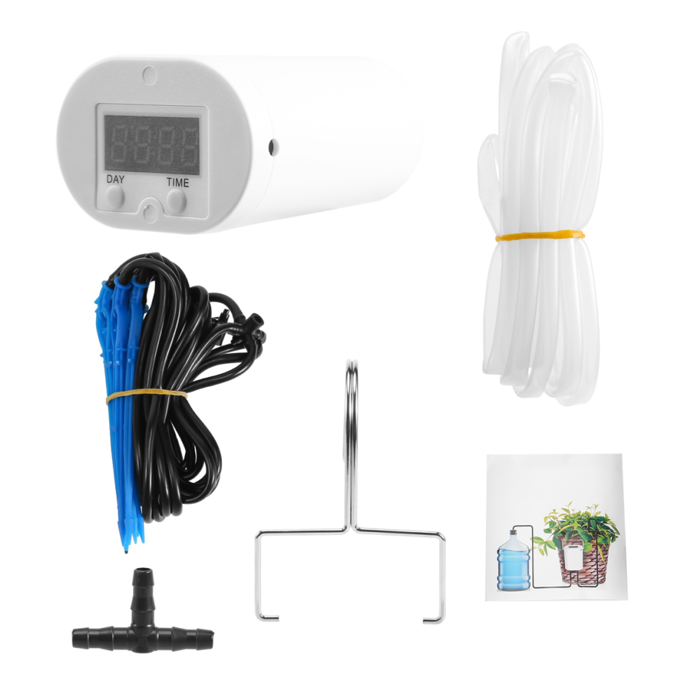 8 Pump Timer System Outdoor Automatic Watering Controller Flowers Plants Home Sprinkler Drip Irrigation Device