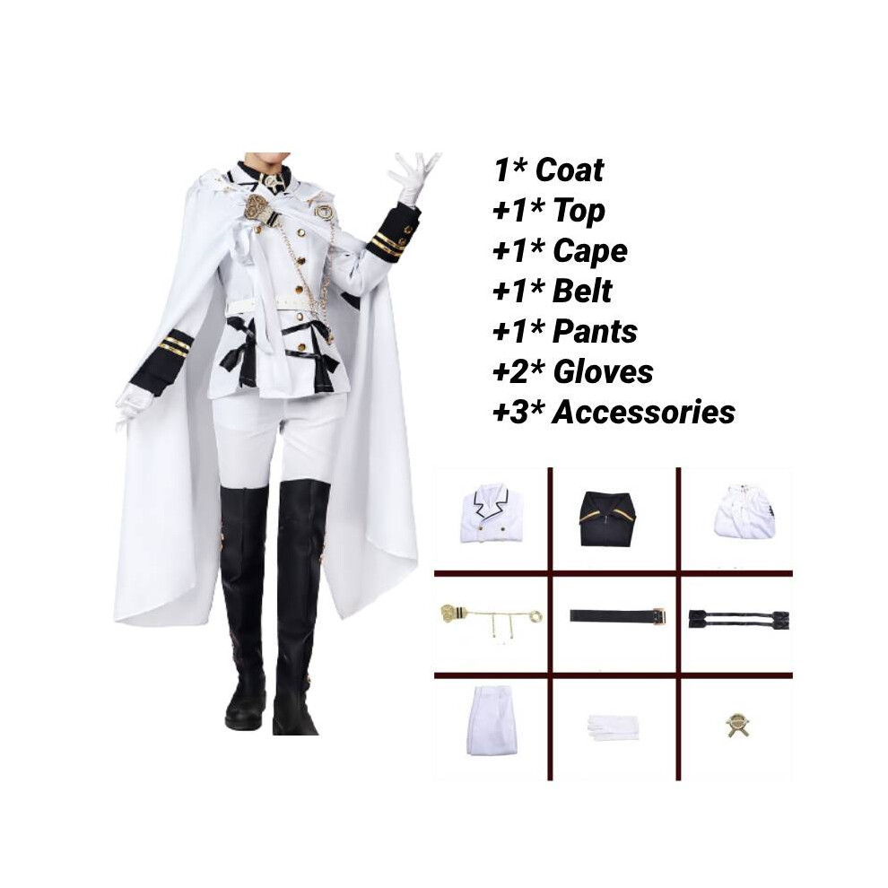(L) The Seraph Of End Mikaela Hyakuya Cosplay Costume Anime Periphera Multiple Sizes Not,Specified