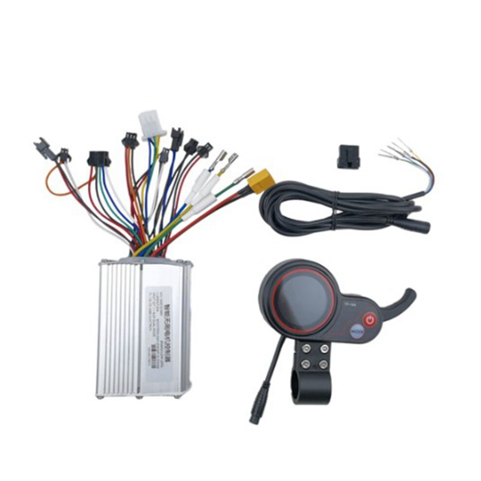 48 V/20 A 600 W Elektro-Fahrrad-Scooter-Controller Mit Gashebel-Lcd-Anzeigegeschwindigkeit FüR Bldc-Motorteile-image