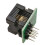 1Pcs SOP8 para DIP8 Vire SOIC8 IC Socket Programador Adaptador para Wide 200Mil 6