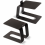 Metal Desktop Speaker Stand Anti-Vibration Tabletop Holder Bracket In- Design for Better Audio Experience 4