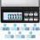 Digital Kitchen Scale,5Kg/0.01G Rechargeable ,High Precision Weighing Scales with LCD Display 3