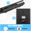 Digital Kitchen Scale,5Kg/0.01G Rechargeable ,High Precision Weighing Scales with LCD Display 7