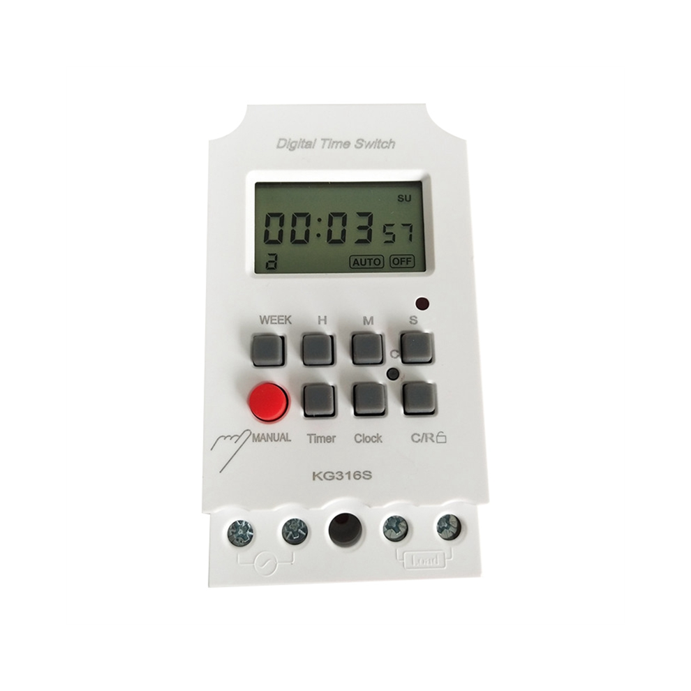220Vac 25A Kg316s Digital 1 Second Timer Switch Automatic Electronic Programmable Power 4852694718268