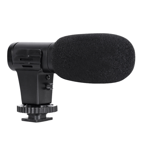 Video Microphone On-Camera Mini Condenser Record Interview Vlog Mic for Phone DSLR Camera 3.5mm 1