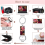 Κενά μπρελόκ Sublimation 10Pcs - Θήκη ή μεταλλικό ανοιχτήρι για μεταφορά θερμότητας, Σετ Β 4