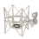 Microfoon-schokmontage Verstelbaar Opname Microfoonstatief Metalen Beugel Pod (Champagne Goud) 7