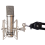 Microfoon-schokmontage Verstelbaar Opname Microfoonstatief Metalen Beugel Pod (Champagne Goud) 3