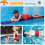 Swim Belt Pool Flotation Waist Floatation for Adults Adjustable Floating Training Aid Belt,1PC 5