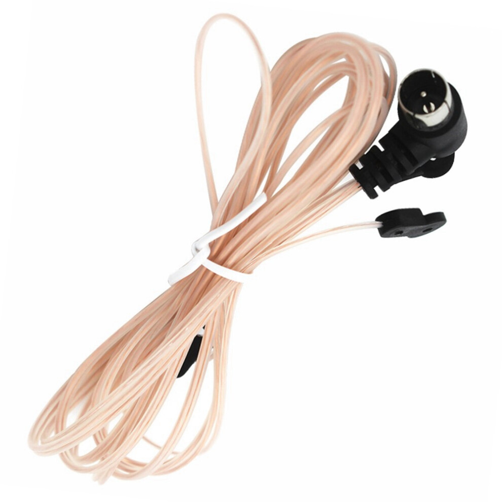 Fm Radio Antenna 75 Dipole Indoor T Antennas Copper Hd Aerial Receiver Male Type F Connector For Stations 4852694723224