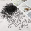 120Pcs 1-Inch Mini S-Shaped Hook, Small Metal Decorative for Crafts(Black) 8