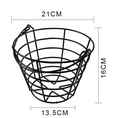 Practice Balls Golf Container Basket with Handle Storage Box που χωράει έως 50 ΤΕΜ 2