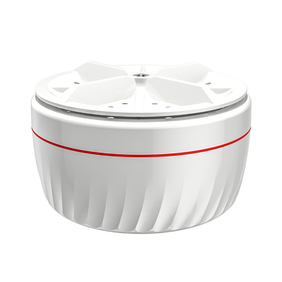 Mini laveuse turbo alimentée par USB, machine à laver ultrasonique pour sous-vêtements, chaussettes, voyage à domicile