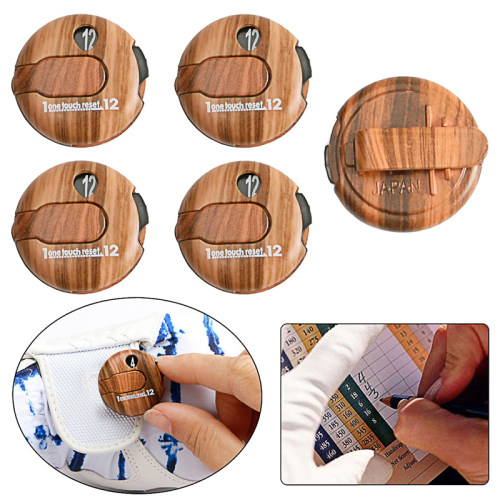 4PCS Golf Score Counter Stroke Accurate Keeping Device for Golfer Gift 2