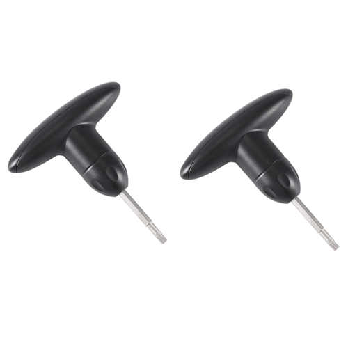 2PCS Plastic Handle Golf Adjustment Wrench Tool Driver Club Shafts Adapter Wrench,Black 2