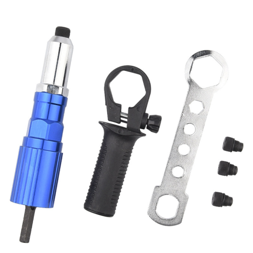 Electric Rivets Tool Nut Drill Adapter Cordless Riveting Conversion Connector Insert Power 2