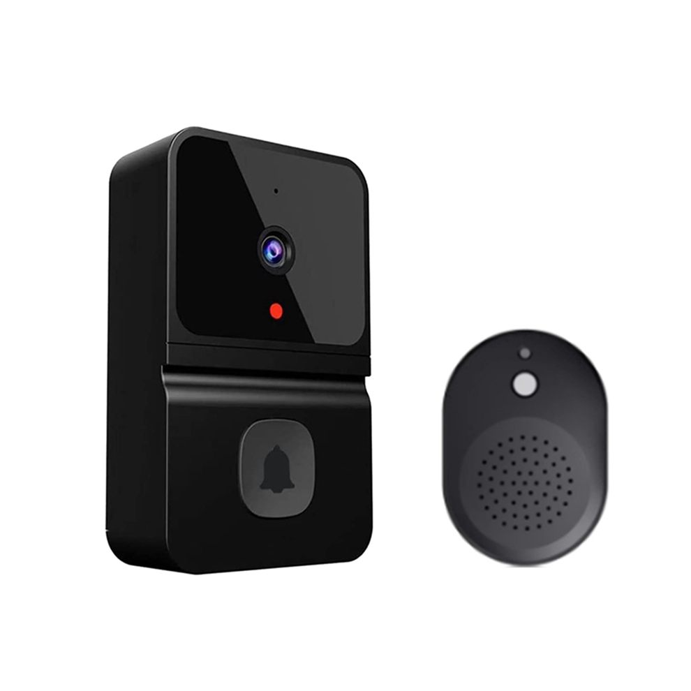 Wireless Video Doorbell Camera with Chime, Intercom HD Night Vision WiFi Rechargeable Security Door Bell