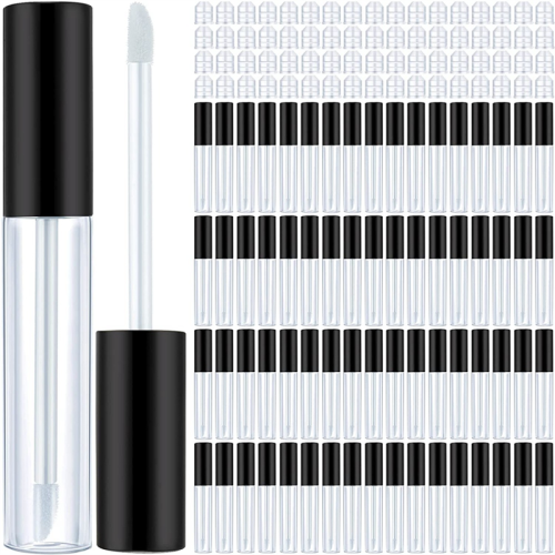 100 τμχ 10 Ml Άδειο Lip Gloss Tubes Clear Mini Refillable Balm Containers Πλαστικά μπουκάλια