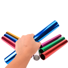 8Pcs Aluminum Relay Batons Sports Field Race for Track and Races, Gym, Running